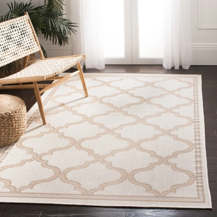 Safavieh Bermuda BMU810 Ivory / Beige 2' X 4' Accent Area Rug