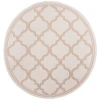 Safavieh Bermuda BMU810 Ivory / Beige 6'-7" X 6'-7" Round Area Rug