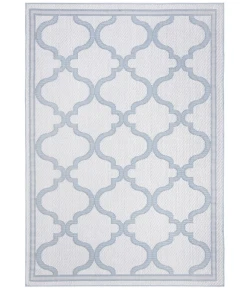 Safavieh Bermuda BMU810 Ivory / Light Blue 8' X 10' Rectangle Area Rug