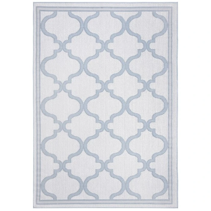 Safavieh Bermuda BMU810 Ivory / Light Blue 8' X 10' Rectangle Area Rug