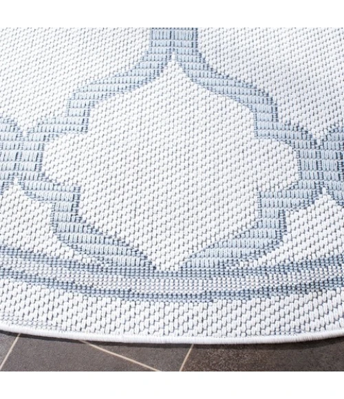 Safavieh Bermuda BMU810 Ivory / Light Blue 8' X 10' Rectangle Area Rug