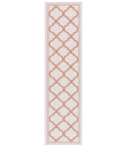 Safavieh Bermuda BMU810 Ivory / Rust 2' X 8' Runner Area Rug