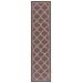 Safavieh Bermuda BMU810 Charcoal / Rust 2' X 8' Runner Area Rug
