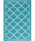 Safavieh Bermuda BMU810 Aqua / Grey 5'-3" X 7'-6" Rectangle Area Rug