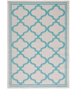 Safavieh Bermuda BMU810 Beige / Aqua 8' X 10' Rectangle Area Rug