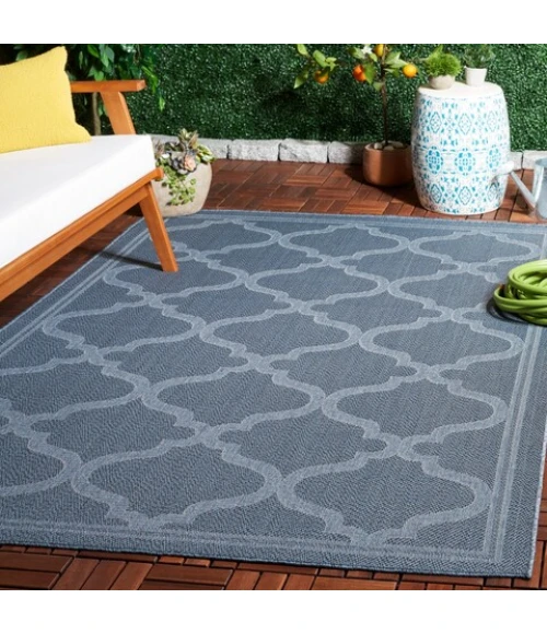 Safavieh Bermuda BMU810 Navy 5'-3" X 7'-6" Rectangle Area Rug