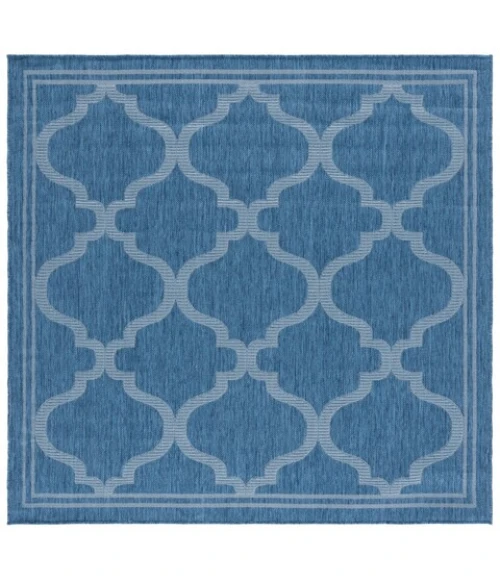 Safavieh Bermuda BMU810 Navy 6'-7" X 6'-7" Square Area Rug