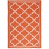 Safavieh Bermuda BMU810 Rust / Ivory 6'-7" X 9'-2" Rectangle Area Rug