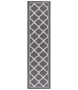 Safavieh Bermuda BMU810 Grey / Brown 2' X 8' Runner Area Rug