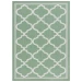 Safavieh Bermuda BMU810 Green / Ivory 4' X 6' Rectangle Area Rug