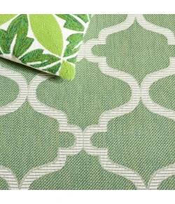 Safavieh Bermuda BMU810 Green / Ivory 4' X 6' Rectangle Area Rug