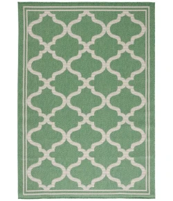 Safavieh Bermuda BMU810 Green / Beige 4' X 6' Rectangle Area Rug