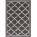 Safavieh Bermuda BMU810 Charcoal / Ivory 6'-7" X 9'-2" Rectangle Area Rug