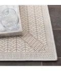 Safavieh Bermuda BMU811 Cream / Beige 5'-3" X 5'-3" Square Area Rug
