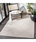 Safavieh Bermuda BMU811 Cream / Beige 5'-3" X 5'-3" Square Area Rug