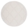 Safavieh Bermuda BMU811 Cream / Beige 8' X 8' Round Area Rug
