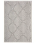 Safavieh Bermuda BMU811 Cream / Grey 6'-7" X 6'-7" Round Area Rug