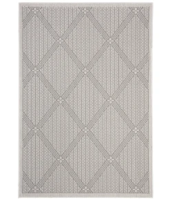 Safavieh Bermuda BMU811 Cream / Grey 9' X 12' Rectangle Area Rug