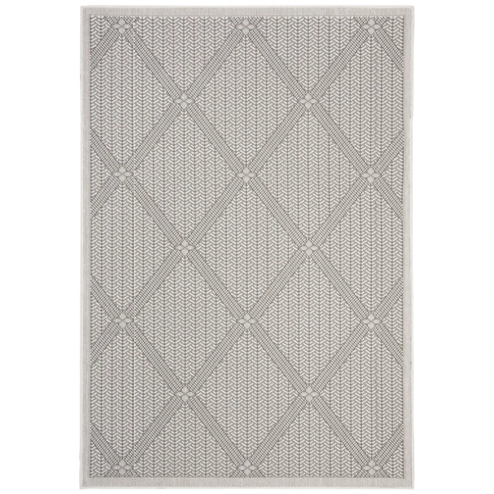 Safavieh Bermuda BMU811 Cream / Grey 9' X 12' Rectangle Area Rug