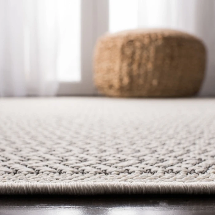 Safavieh Bermuda BMU811 Cream / Grey 9' X 12' Rectangle Area Rug
