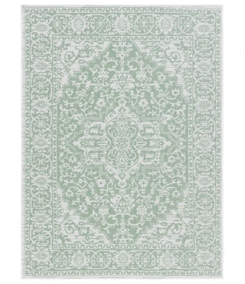 Safavieh Bermuda BMU813 Green / Ivory 8' X 10' Rectangle Area Rug