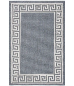 Safavieh Bermuda BMU820 Dark Blue / Ivory 5'-3" X 5'-3" Square Area Rug