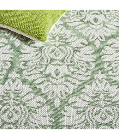 Safavieh Bermuda BMU821 Ivory / Green 8' X 10' Rectangle Area Rug