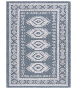 Safavieh Bermuda BMU827 Navy / Ivory 9' X 12' Rectangle Area Rug