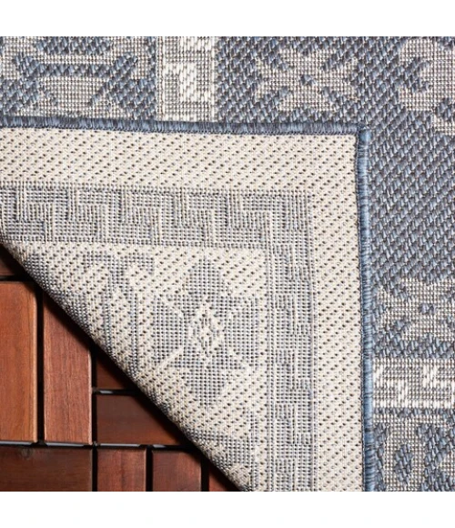 Safavieh Bermuda BMU827 Navy / Ivory 8' X 10' Rectangle Area Rug