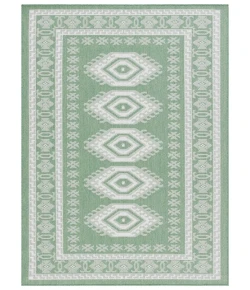 Safavieh Bermuda BMU827 Green / Ivory 9' X 12' Rectangle Area Rug