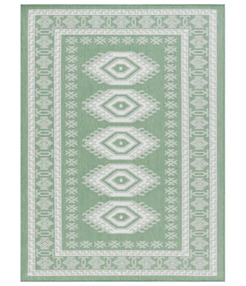 Safavieh Bermuda BMU827 Green / Ivory 8' X 10' Rectangle Area Rug