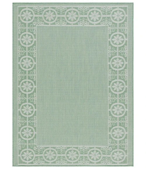 Safavieh Bermuda BMU838 Green / Ivory 8' X 10' Rectangle Area Rug