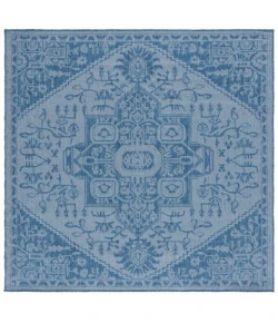 Safavieh Bermuda BMU841 Navy 6'-7" X 6'-7" Square Area Rug