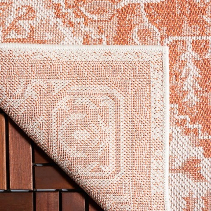 Safavieh Bermuda BMU841 Rust / Ivory 9' X 12' Rectangle Area Rug