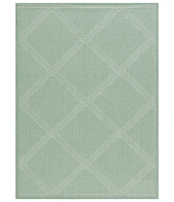 Safavieh Bermuda BMU851 Green / Ivory 9' X 12' Rectangle Area Rug