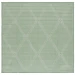 Safavieh Bermuda BMU851 Green / Ivory 6'-7" X 6'-7" Square Area Rug
