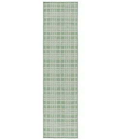 Safavieh Bermuda BMU860 Green / Ivory 2' X 8' Runner Area Rug