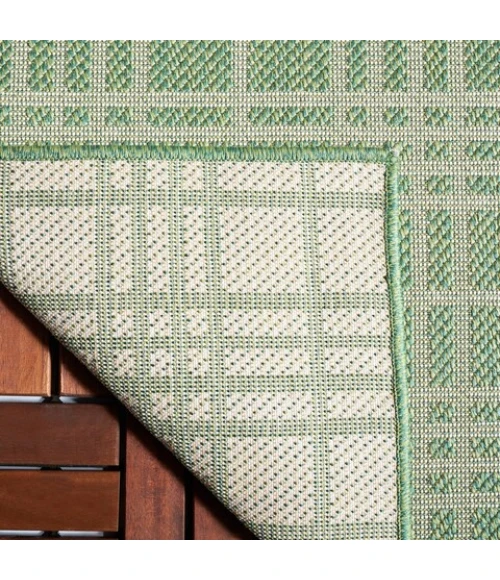 Safavieh Bermuda BMU860 Green / Ivory 8' X 10' Rectangle Area Rug