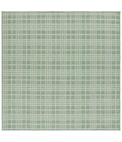 Safavieh Bermuda BMU860 Green / Ivory 6'-7" X 6'-7" Square Area Rug