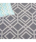 Safavieh Bermuda BMU874 Navy / Ivory 5'-3" X 7'-6" Rectangle Area Rug
