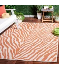 Safavieh Bermuda BMU881 Rust / Ivory 4' X 6' Rectangle Area Rug