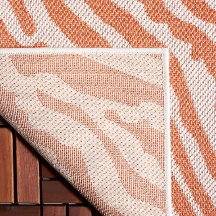 Safavieh Bermuda BMU881 Rust / Ivory 9' X 12' Rectangle Area Rug
