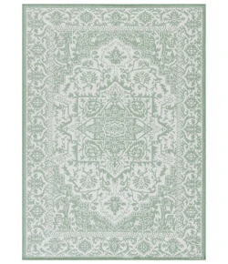Safavieh Bermuda BMU885 Green / Ivory 8' X 10' Rectangle Area Rug