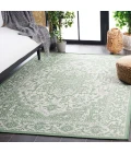 Safavieh Bermuda BMU885 Green / Ivory 5'-3" X 7'-6" Rectangle Area Rug
