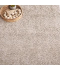 Safavieh Border & Stripe Shag BSP251 Beige / Ivory 5'-3" X 7'-6" Rectangle Area Rug