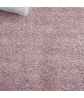 Safavieh Border & Stripe Shag BSP251 Pink / Ivory 2'-2" X 8' Runner Area Rug