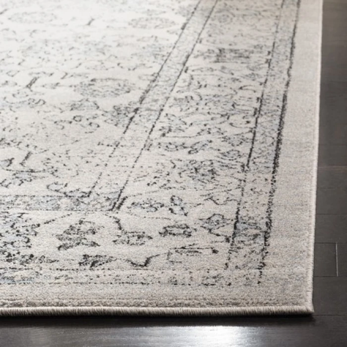 Safavieh Carmel Beige / Blue CAR273 5 ft. 1 in. X 7 ft. 6 in. Rectangle Rug