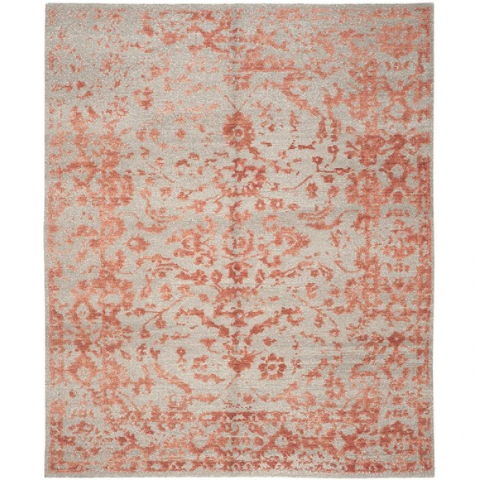Safavieh Centennial Grey / Red CEN202 9 ft. X 12 ft. Rectangle Rug