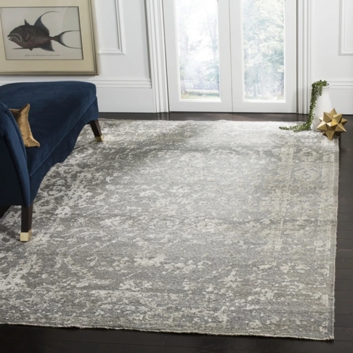 Safavieh Centennial Light Grey / Dark Grey CEN202 6 ft. X 9 ft. Rectangle Rug