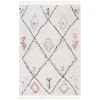 Safavieh Chapel Ivory / Black CHP400 5 ft. 3 in. X 7 ft. 6 in. Rectangle Rug